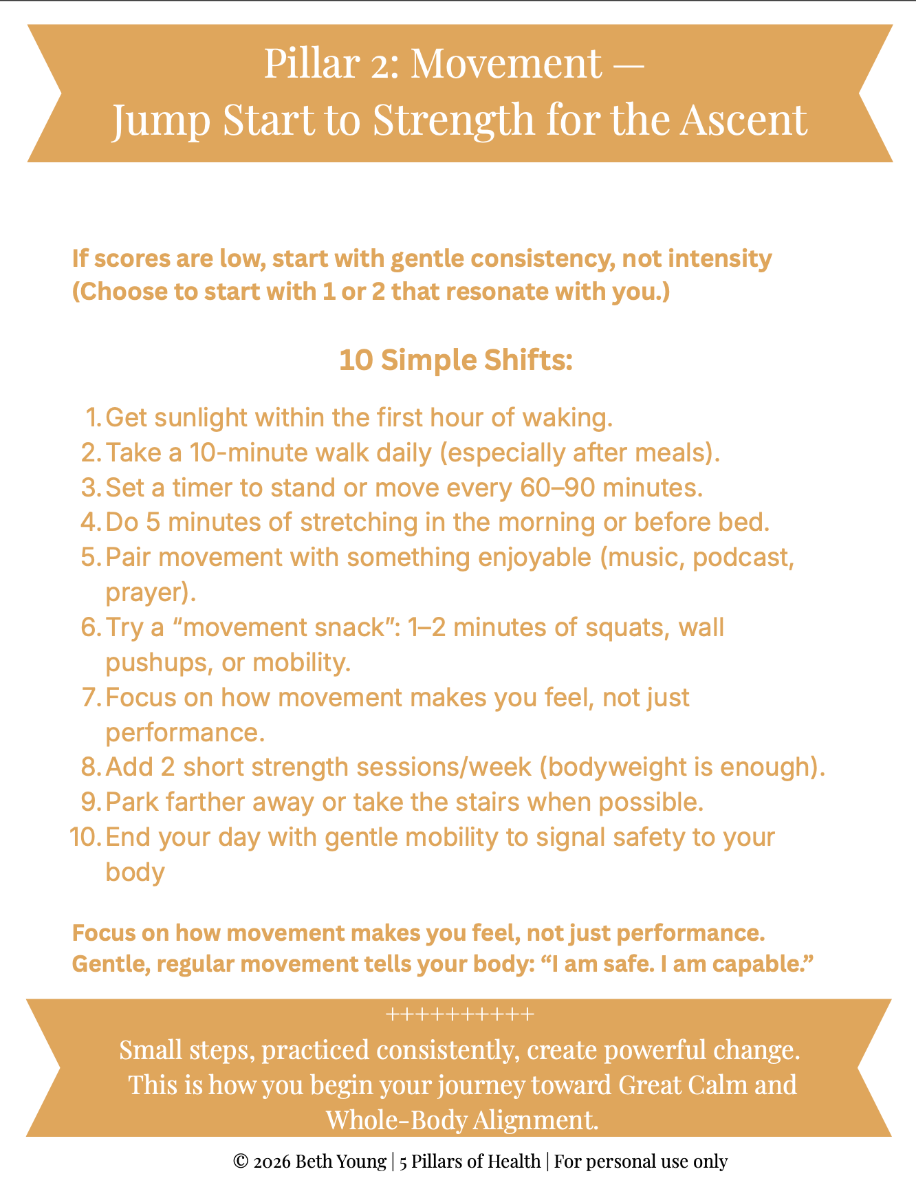 Movement Symptoms