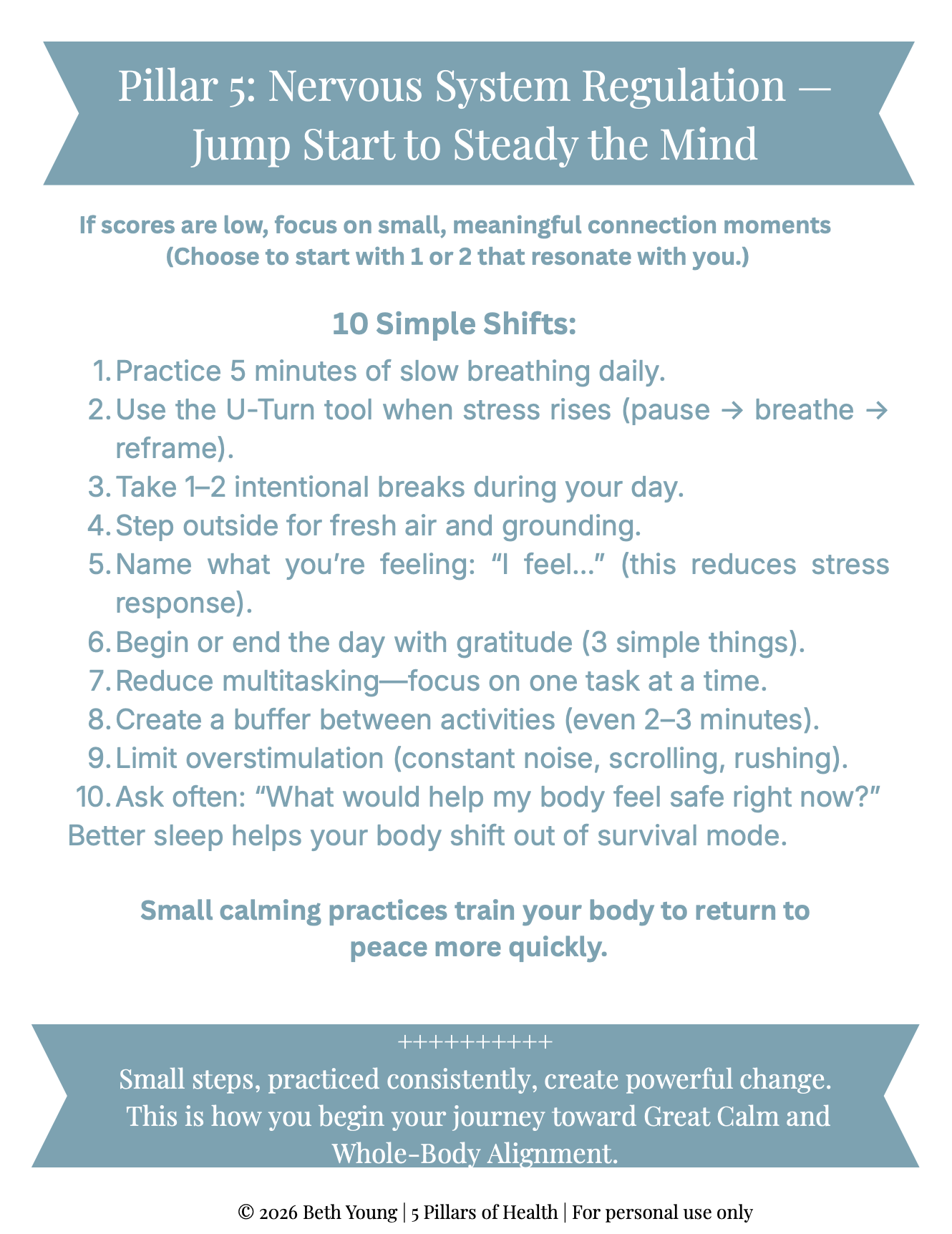 Mindfulness Symptoms